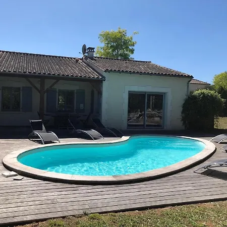 Luxury With Covered Terrace In Chalais Holiday home *